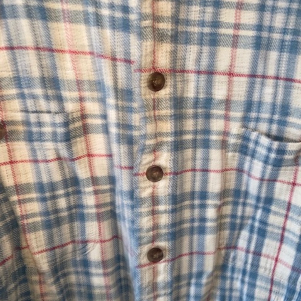 Abercrombie & Fitch Flannel Shirt - XL  "Original Big Shirt" - Picture 5 of 8